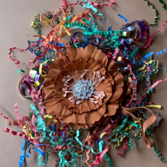 🌰 TIEKS CHESTNUT FLOWER 🌰 NWOT 🌰 - Picture 14 of 16